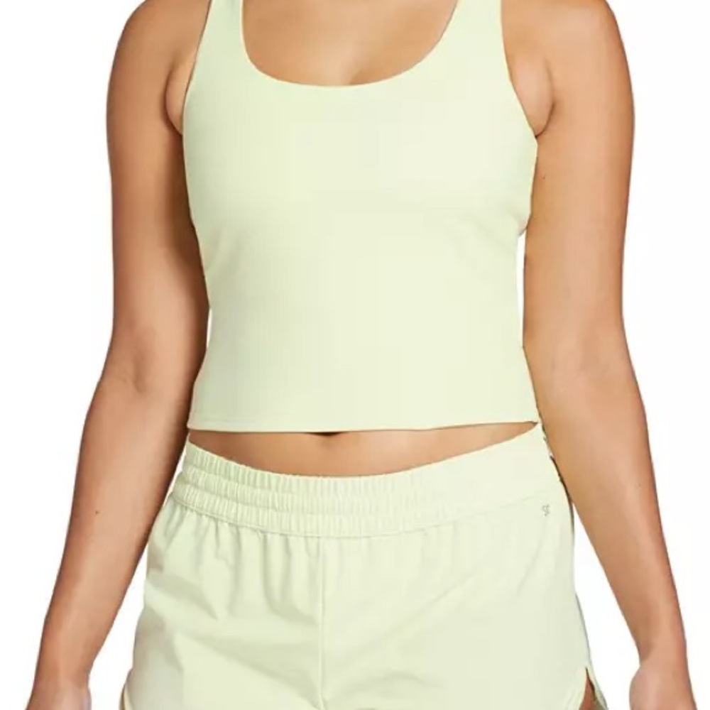DSG Tank Top Athletic Rib Knit Green size 2X sporty athleasue
